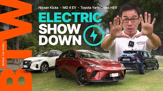 2024 Toyota Yaris Cross vs Nissan Kicks vs MG 4  HEV ePOWER or Full EV  AutoDeal Comparo [upl. by Slinkman567]