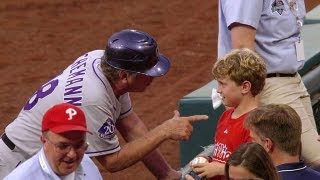 Coach gives a young fan awesome life advice [upl. by Alyehc]