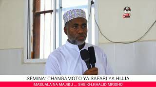 LIVE ZANZIBAR HAJJ AND TRAVELLING AGENCY 28JAN 2024 [upl. by Yelrebmyk630]