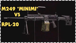 M249 Minimi VS RPL 20  New Handgun Ribbon Caliber 545  Kalashnikov Machine Guns [upl. by Wenz]