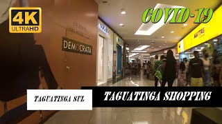 TAGUATINGA SHOPPING【4K】 COVID19  Brasília  Brazil [upl. by Nycila]