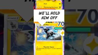 Thunder Horse Buys Time for Big Bird  Pikachu ex Mirror  PTCG Pocket pokemontcgpocket [upl. by Menon]