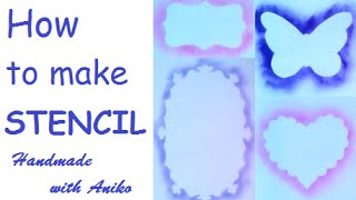 How to make STENCILS [upl. by Aiyekal]