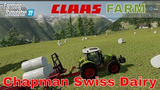 Farming Simulator 22  Chapman Swiss Dairy Farm  Episode 4 [upl. by Elke]