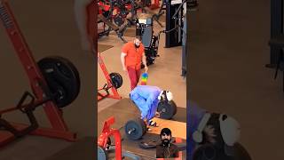 Cleaner ANATOLY Shocks BODYBUILDER in a GYM anatoly fitness gym shorts views viral trending [upl. by Ibok930]