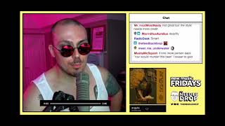 ANTHONY FANTANO REACTS TO BRAKENCE ARGYLE LIVE [upl. by Erdrich]