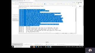 NVivo Working with Transcripts from Teams pt2 Cleaning VTT file [upl. by Hastings410]