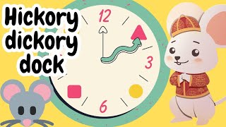 Hickory dickory dock  Hickory dickory dock nursery rhymes  Hickory dickory  Babytoons [upl. by Doowron132]