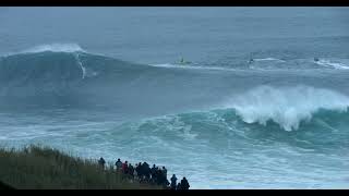 2024 Nazaré Big Wave Challenge—Lucas Chianca Wins [upl. by Nethsa]