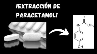 Extrayendo Paracetamol de Tabletas Comerciales [upl. by Hsihsa847]