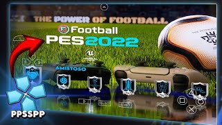 NOVO PES eFOOTBALL 202224 PPSSPP  PSP ANDROID ATUALIZADO COMPLETO [upl. by Corabelle]