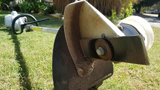 STIHL Kombi Edger Blade Replacement [upl. by Nerol]