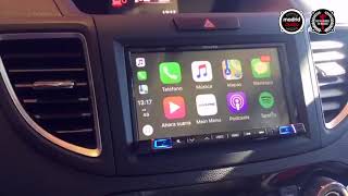 Instalación Pantalla MirrorLink Honda CRV Madrid Audio [upl. by Ozzy]