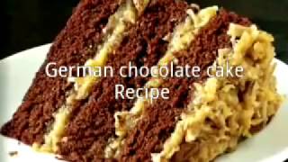 German chocolate cake Recipe [upl. by Hyacinth366]