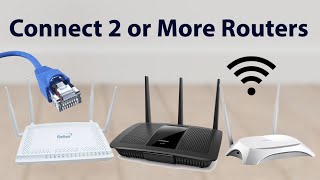 Paano iConnect ang 2 or More Routers on One Network [upl. by Suoiradal803]