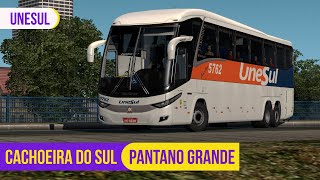 Unesul  Cachoeira do Sul x Pantano Grande  Mapa EAA Bus ETS 2  4K [upl. by Brott695]