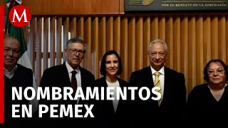 Consejo de Pemex aprueba nuevos nombramientos en primera reunión [upl. by Suoirred278]