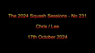 The 2024 Squash Sessions  No 231 Four Corners On The Clock [upl. by Ramona74]