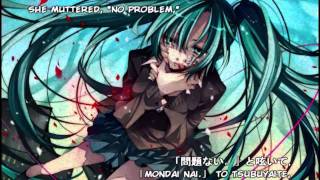 【wowaka】Hatsune Miku  Rolling Girl 【初音ミク  ローリンガール】 Subbed Lyrics [upl. by Suelo]