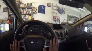 2011 Ford Fiesta Interior POV Review and Features [upl. by Adrial216]