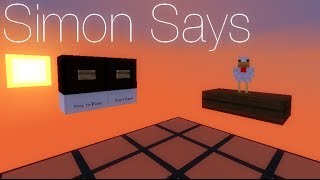 Minecraft Simon Says Minigame [upl. by Anyrb]