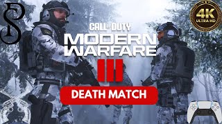 CALL OF DUTY MODERN WARFARE 3 DEATH MATCH IN 4K No Commentary [upl. by Eisen]