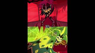 Alastor vs Mammon hazbinhotel helluvaboss shorts [upl. by Nidorf347]