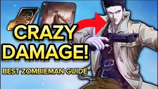 ZOMBIEMAN IS CRAZY Best Zombieman Build amp Guide MemoryArmsCombos One Punch Man World [upl. by Verner758]