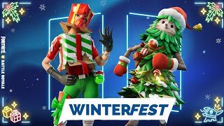 Fortnite WINTERFEST 2023  All Presents FORTNITE sans commentaire [upl. by Itsrejk]