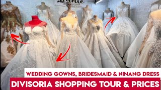 Wedding Gowns Ninang Outfits Gowns amp Suits in DIVISORIA  Best Designs 2023  168 Mall [upl. by Eelek]