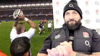 Joe Marler brilliantly owns his lineout  Six Nations 2022 [upl. by Haiacim791]