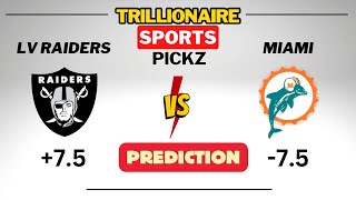 111724 Las Vegas Raiders vs Miami Dolphins Week 11 Best Bets  NFL Picks With Bonnie amp Clyde [upl. by Mohl]