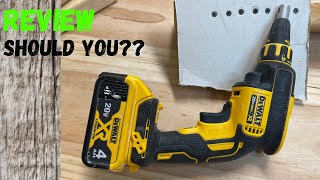 DeWalt Sheetrock Gun DCF620 Review [upl. by Notlef]