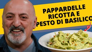 Pappardelle ricotta e pesto di basilico [upl. by Onej]