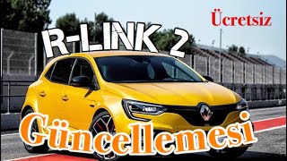 RLink 2 Güncelleme nasıl yapılır  Megane Clio Kadjar Talisman Capture Ücretsiz [upl. by Saidnac]