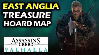 East Anglia Treasure Hoard Map Location amp Solution  Assassins Creed Valhalla Artifact Collectible [upl. by Trish]