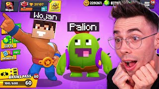 WOJAN i PALION GRAJĄ w BRAWL STARS śmieszne [upl. by Janith]