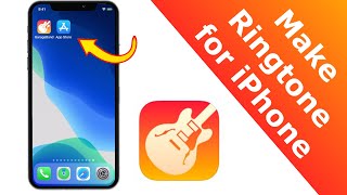 Make Ringtone For iPhone Using GarageBand  2020 Easy Method [upl. by Anerom]