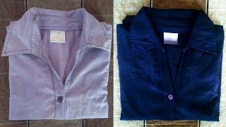 HOW TO COLOR dye SHIRT AT HOME  कपड़ो में कलर कैसे करे  HOW TO DYE CLOTHES AT HOME [upl. by Ahsaten]