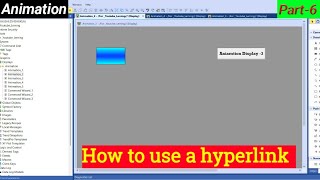 How to use hyperlink animation  Open PDF and Web  Factory Talk View Studio  Animation Part7 [upl. by Favin]