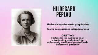 TEORIA HILDEGARD PEPLAU [upl. by Gerlac142]