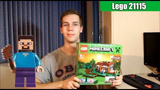 Lego Minecraft 21115 First night\Первая ночь [upl. by Estella]