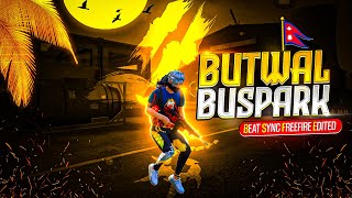 Butwal Buspark  Beat Sync  Free Fire Best Edited [upl. by Egidio]