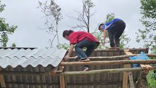 Full video 17yearold girl and her neighbor completed the house in 30 days Ly Tieu Hien [upl. by Friedly]