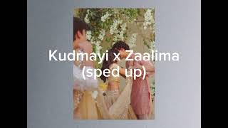 Kudmayi x Zaalima sped up [upl. by Edurtreg]