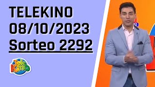 Sorteo Nro 2292  Resultados Telekino Sorteo 2292  Telekino en vivo 08102023  telekino 2292 [upl. by Ysied]