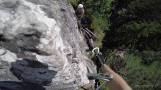 FamilienKlettersteig Via ferrata w rejonie Lienz [upl. by Emeric]