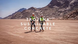 Trojena Sustainable Concrete [upl. by Adnaugal]