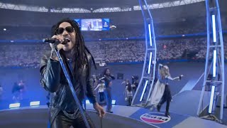 Lenny Kravitz Performs at the 2024 UEFA Champions League Final 2024 Kick Off Show by Pepsi [upl. by Nnahgiel]