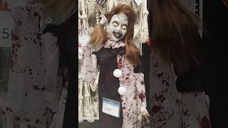 THE PALE GIRL TERRIFIER 2 ANIMATRONIC PARTY CITY Halloween partycity [upl. by Lertnahs205]